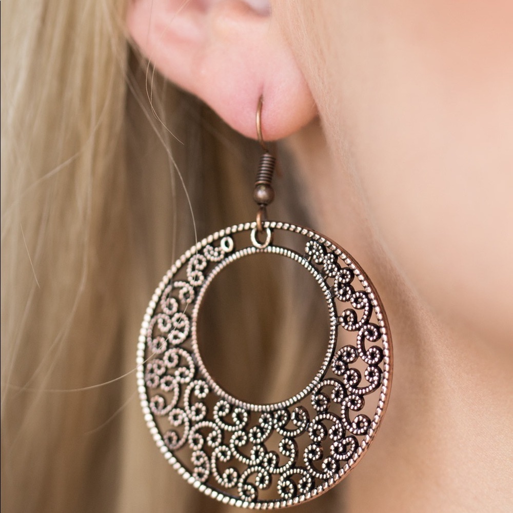 Copper Earrings